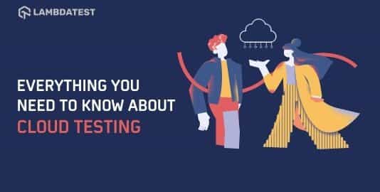 What Is Cloud Testing