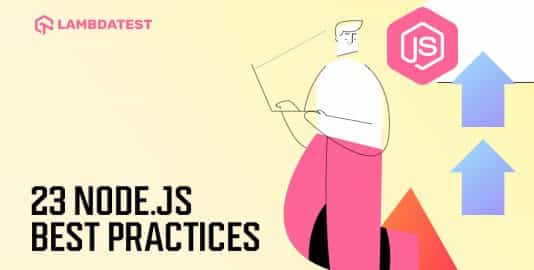 Node JS best practices