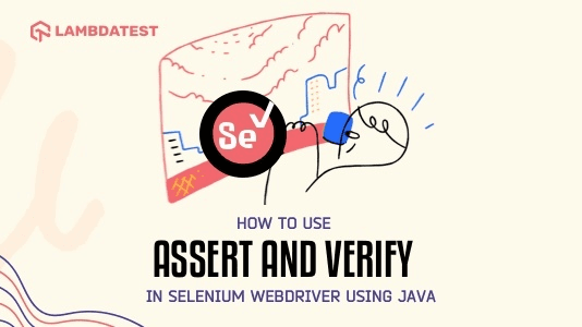 Assert in selenum webdriver