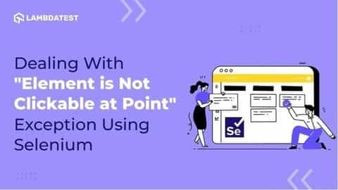 Element is not clickable at point
